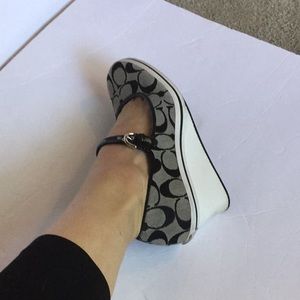 COACH Dannielyn Wedge Sandals